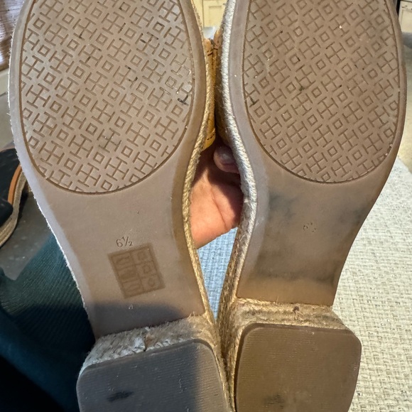 Tory Burch Tan Leather Slide Sandals - Picture 8 of 8